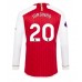Arsenal Jorginho Frello #20 Voetbalkleding Thuisshirt 2023-24 Lange Mouwen